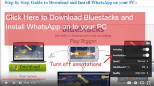 turn off annotations on youtube