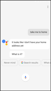 navigation for places using google assistant