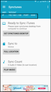 synctunes android app