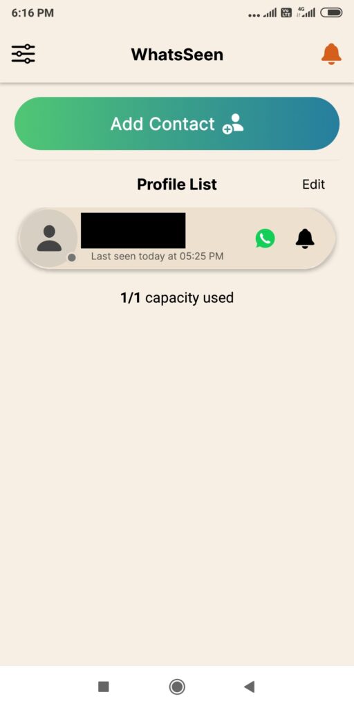 sync profile for last seen